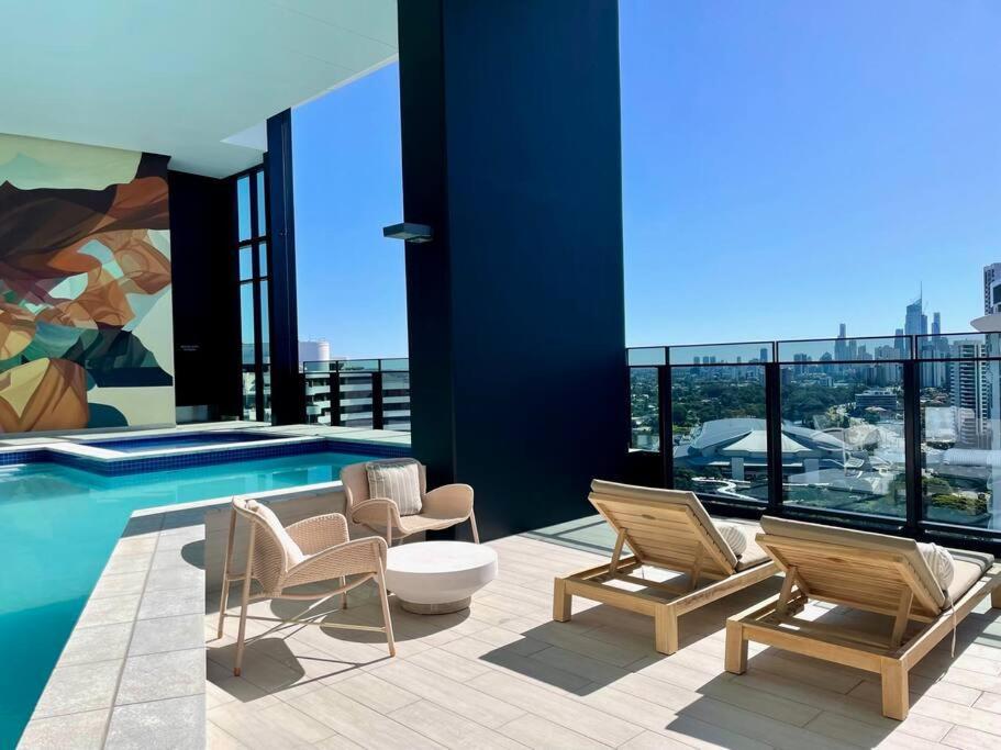 Luxury Stunning Riverview 1 Bedroom Apt 479F 黄金海岸 外观 照片